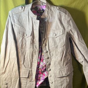 Twiggy London Leather Jacket